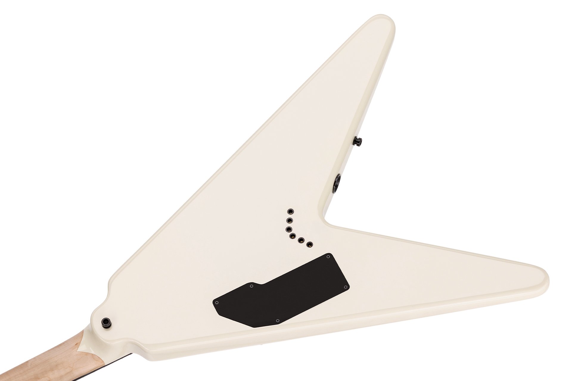 Artist Line Shark WH-1 - Solid Creme White High Polish E-Gitarre